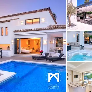 Vacation I Lina, Golf Valley, Private Heated Pool, Jacuzzi, Close To The Marina , Marbella Spain